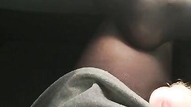 After School Femboy In Car Cute Orgasm - 9 image