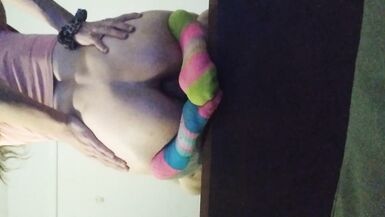 TS Shy Rose Riding her Dildo like a Real Dick ;) - 10 image