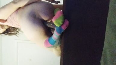 TS Shy Rose Riding her Dildo like a Real Dick ;) - 15 image