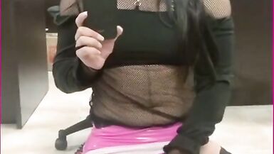 Chrissy Cocoabutter Tranny Crossdresser Sucks Grindr Daddys Cock - Compilation Video - Shemale Sissy - 12 image