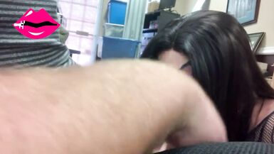 Chrissy Cocoabutter Tranny Crossdresser Sucks Grindr Daddys Cock - Compilation Video - Shemale Sissy - 14 image