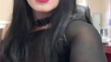 Chrissy Cocoabutter Tranny Crossdresser Sucks Grindr Daddys Cock - Compilation Video - Shemale Sissy - 5 image