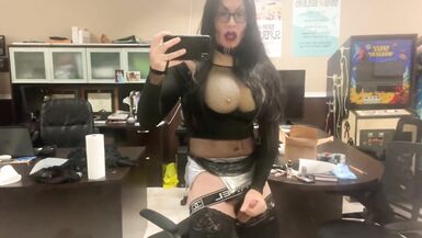 Chrissy Cocoabutter Tranny Crossdresser Sucks Grindr Daddys Cock - Compilation Video - Shemale Sissy - 7 image