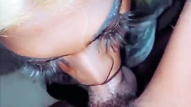 Bitch Sucking my Pretty BBC Dick