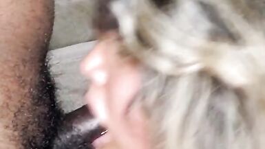 BBC Neighbor having Fun with BBW Trans Kokoluv Throat. - 3 image