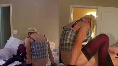 The Sexy Sissy Stepsisters getting Ready for their 1st round Tonight - 1 image