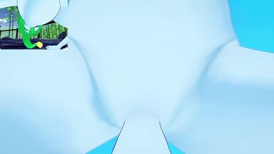 Futa Slime Girls - Erubetie and Suu | Male Taker POV Swap - 4 image