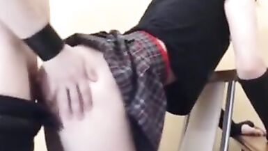 Femboy TS Getting Fucked Hard