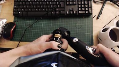 LATEX CHASTITY SISSY SLUT CUMS HARD WHILE CAGED - RUINED ORGASM - 8 image