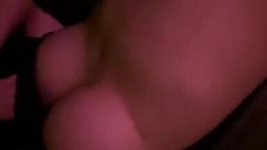 Shemale Teasing on the Bed