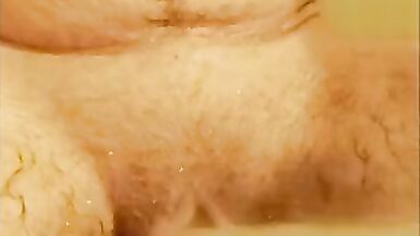 Man With Pussy Playing In the Shower - 9 image