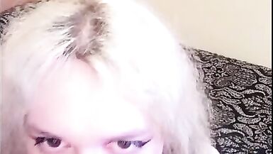 Tgirl Body Writing Whore Deepthroats and Gags on Dildo - 13 image